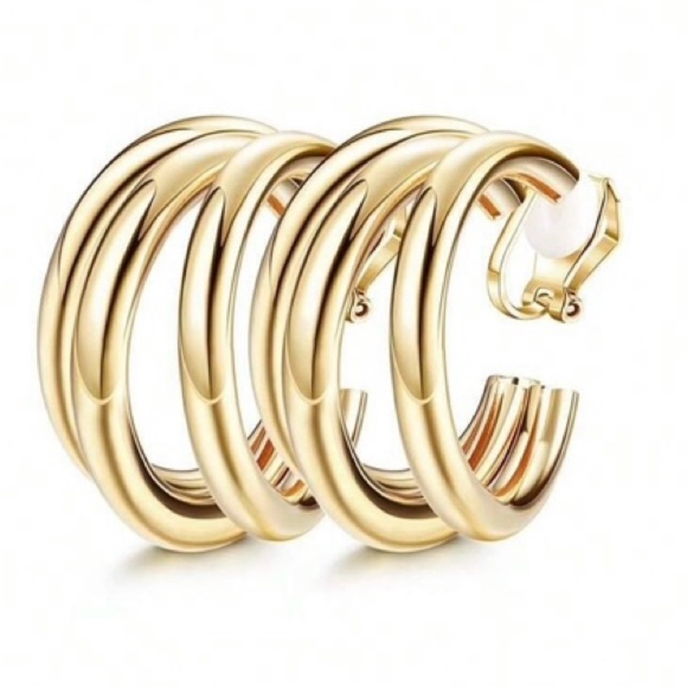 Clip on hoops
